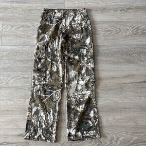 Women's Camouflage Cargo Pockets Pants Size Small Outdoor Wear